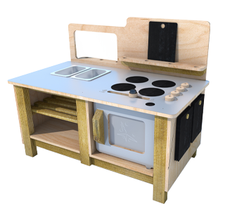 Mud Kitchen with Oven
